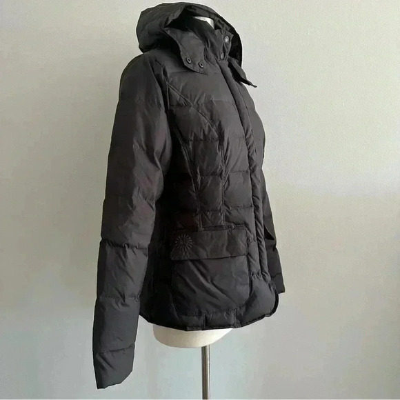 UGG Puffer Down Gray Jacket Parka 80% Duck Down M - Picture 8 of 16